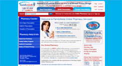 Desktop Screenshot of familymeds.com